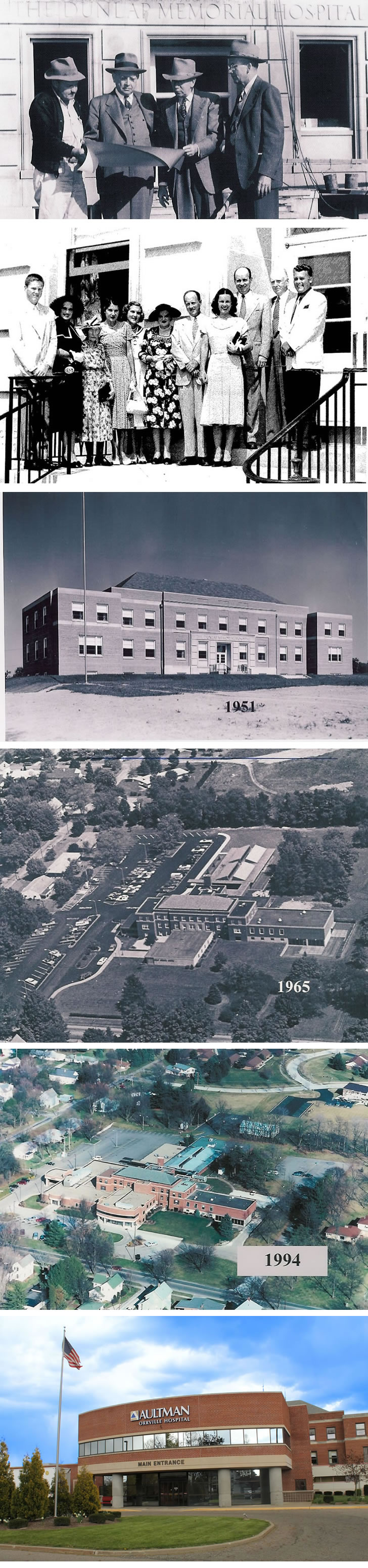 Photos of Aultman Orrville Hospital Through the Years